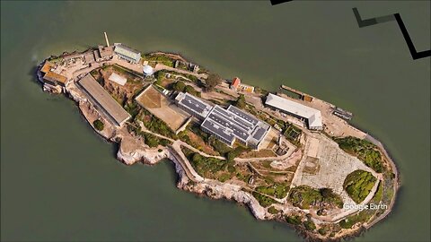 Alcatraz Island is an island offshore from San Francisco, California, United States