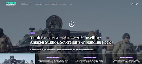 Truth Broadcast #4: Part 1/4 *{2/22/21}* Unveiling: Amazon Studios, Sovereignty & Standing Rock †