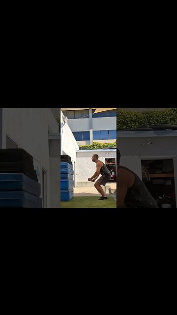 55”/140cm Box Jumps, Squats 5x3 @ 140kg/308lb, 185kg/407lb x1 #strengthtraining #fitness