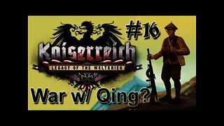 Hearts of Iron IV Kaiserreich - Germany 16 War with Qing?