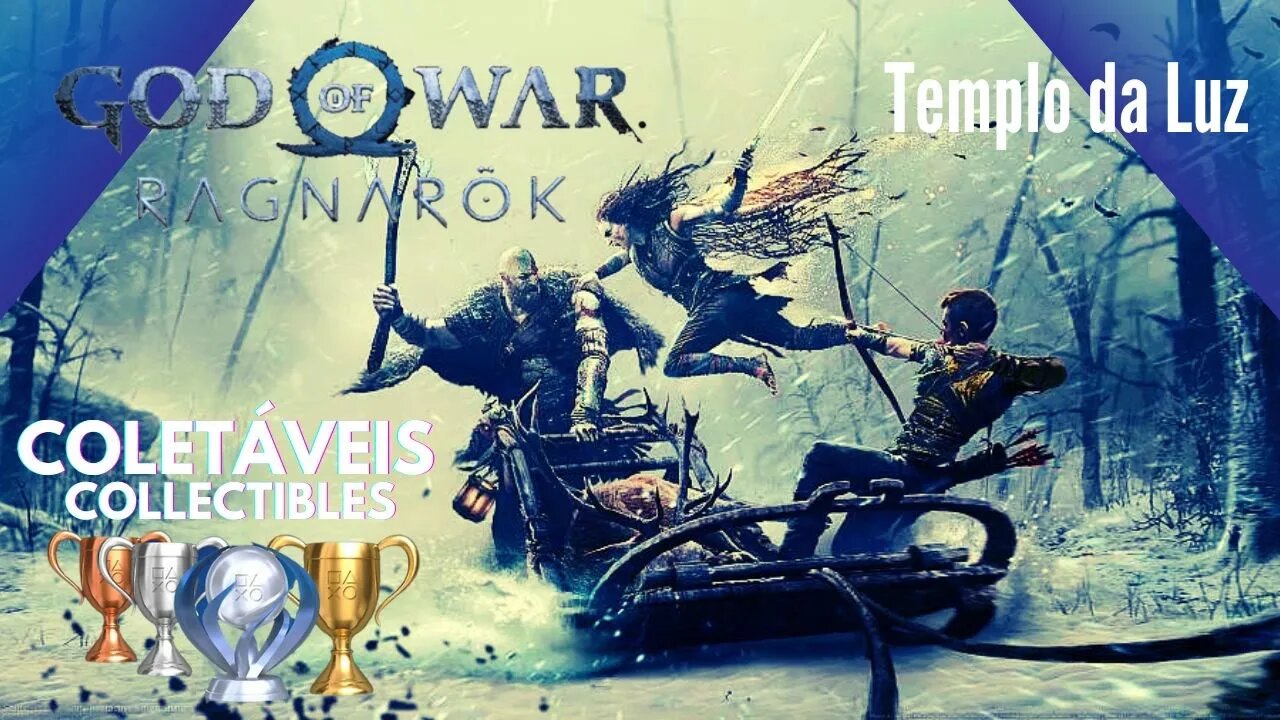 God Of War: Ragnarök: Templo da Luz| COLETÁVEIS | COLLECTIBLES | 4k-PTBR #53