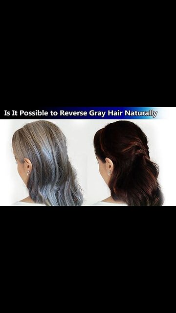 Revitalize Your Hair: Strengthen, Thicken, and Reverse Grays with This Amazon Product #reversegrays #anti gray hair