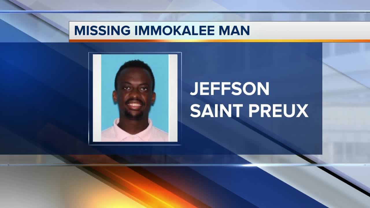 Immokalee man Jeffson St. Preux reported missing in Collier County