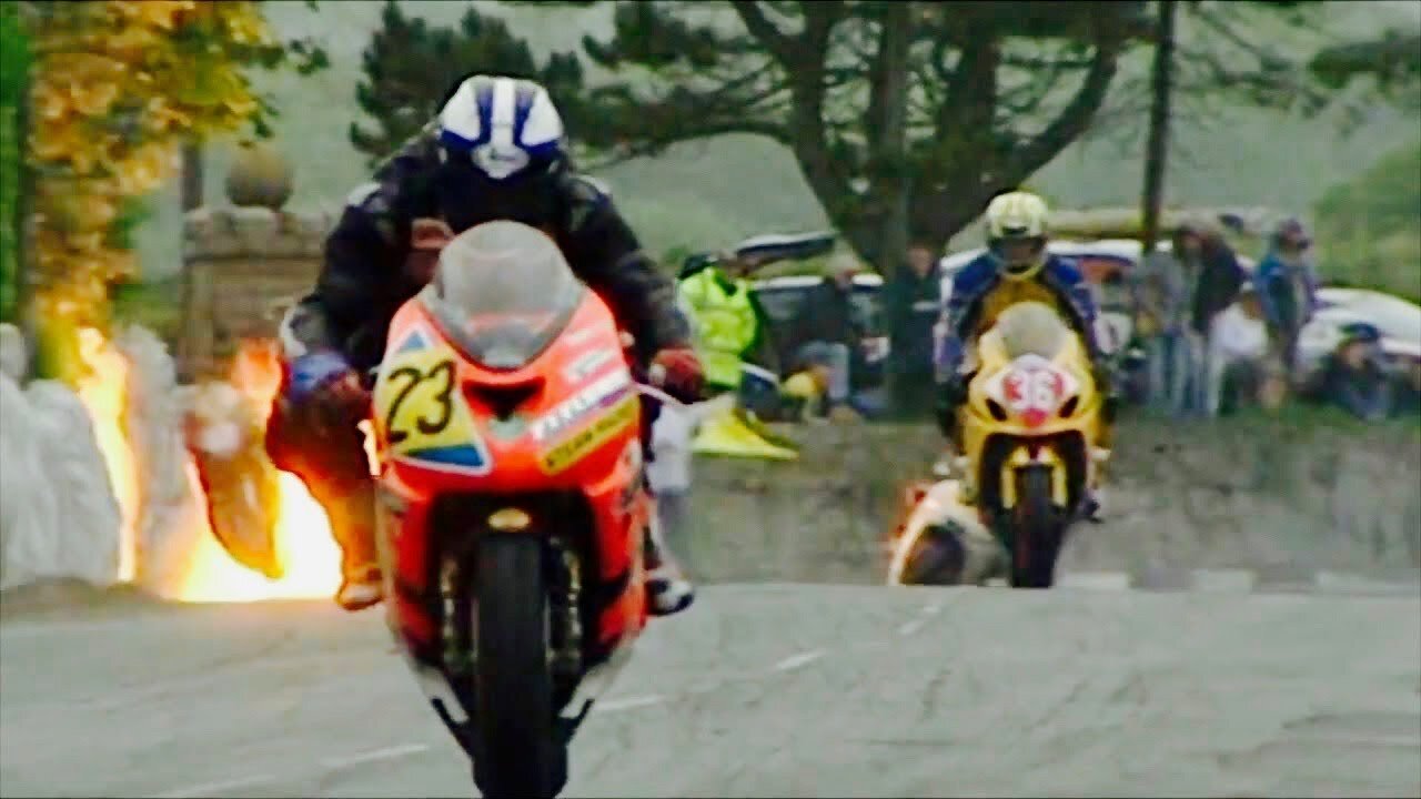 Craziest Motorcycle Racing EVER...like really crazy - ELECTRO ROCK