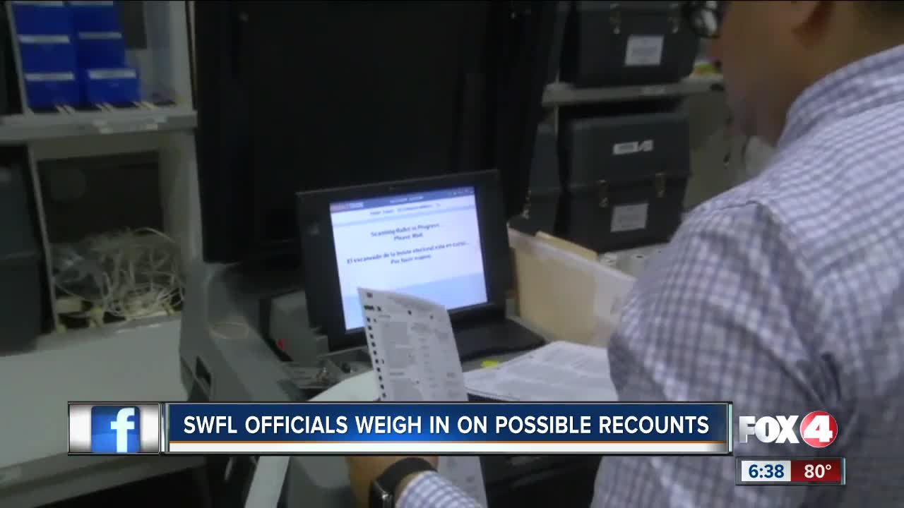 Collier Democrats, Republicans differ on need for recount