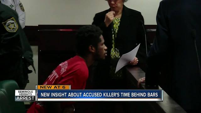 Seminole Heights arrest: New insight about accused killer's time behind bars