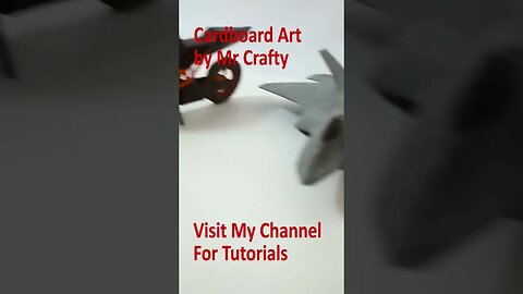 DIY Paper Models Jet And Bike | Mr Crafty | Art and Craft