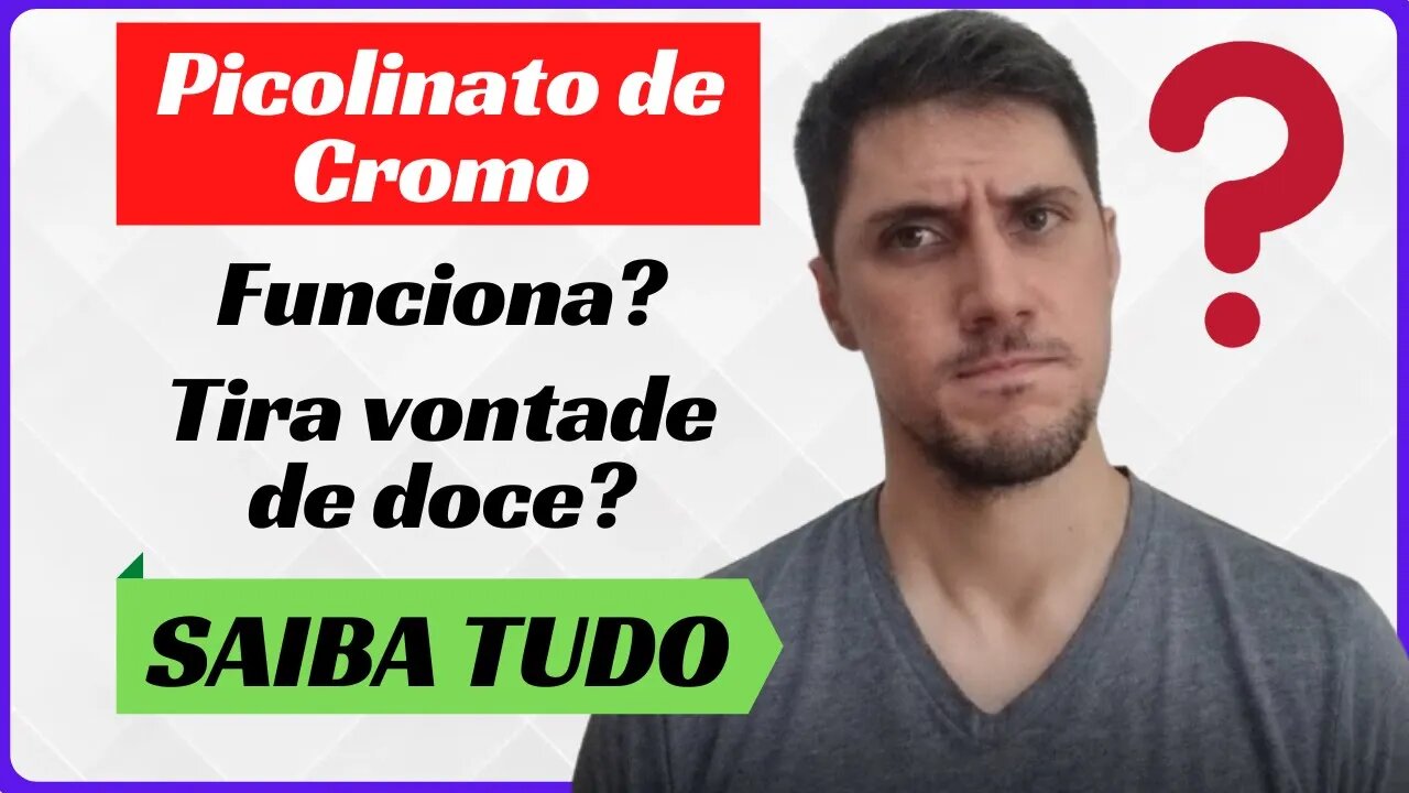 Picolinato de Cromo vale a pena comprar