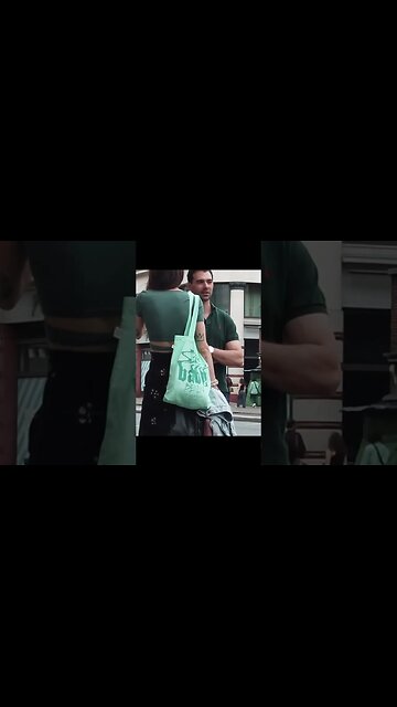 Watch Me Approach A Tall Long Legged Spanish Girl In London #shorts