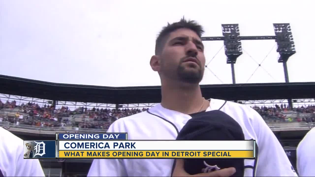 What makes Opening Day in Detroit special