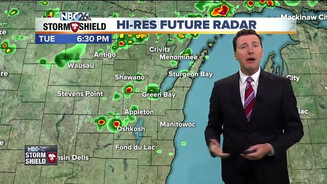 Michael Fish's NBC26 weather forecast