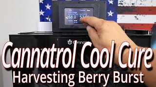 Cannatrol Cool Cure Harvest, Berry Burst End Of Run