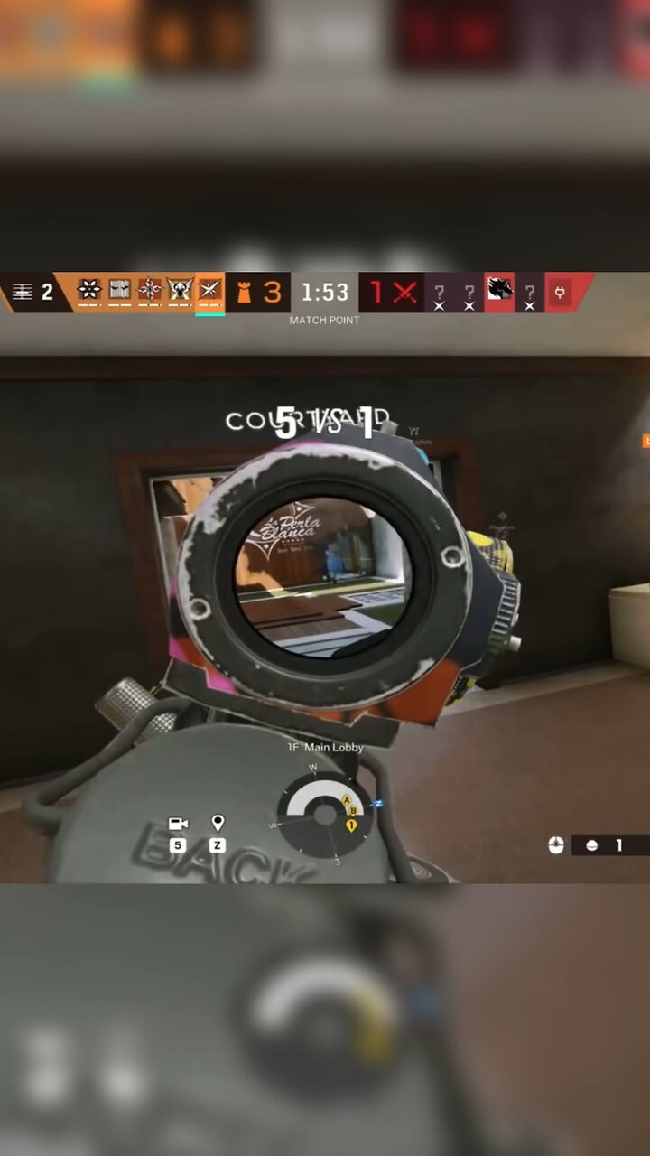 I am a bad teammate after this on Rainbow Six Siege