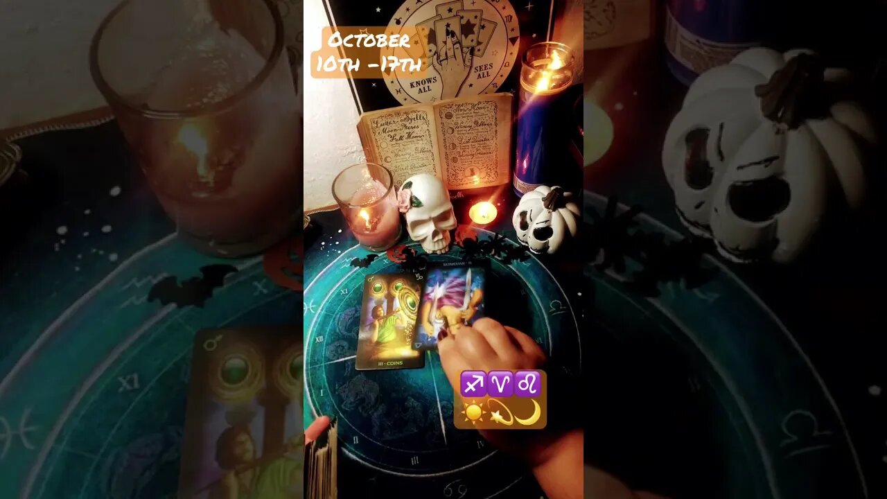 🔥October 10th - 17th 🔥 ♐♈♌☀️💫🌙