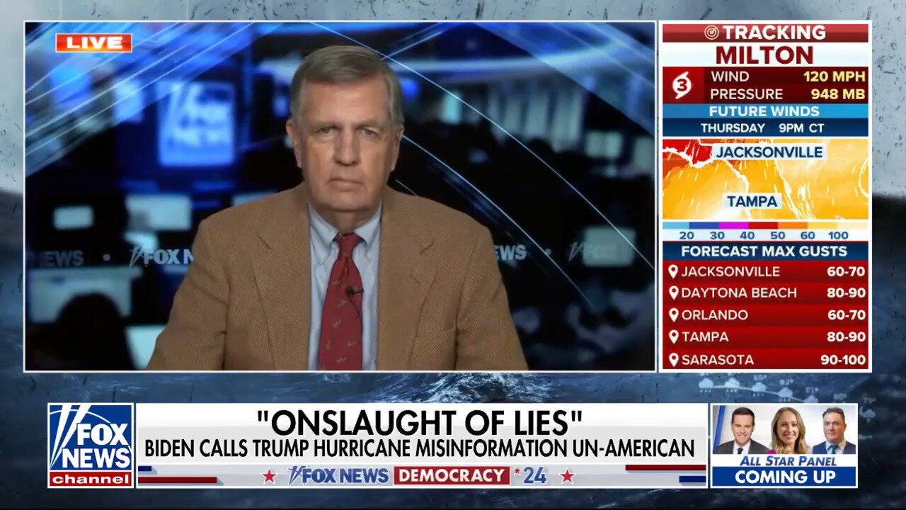 Brit Hume: It's Regrettable These Storms Have Become Politicized