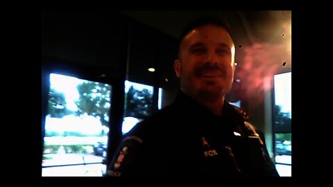 Officer Fox DEMONstrates why you should NEVER EVER give your information to them