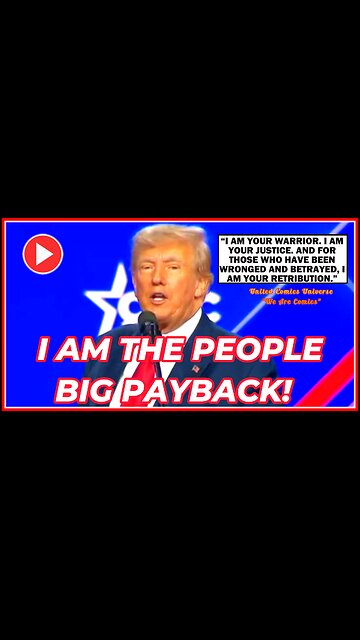 We Are The People: President Trump Is The People's Champion "THE PAYBACK" 2024 (The Final Battle).
