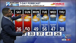 WMAR-2 News Weather at 11