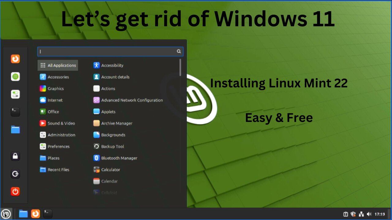 Lets Get rid of Windows 11 An Easy Linux Mint 22 Installation