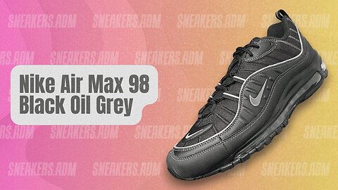 Nike Air Max 98 Black Oil Grey - 640744-013 - @SneakersADM