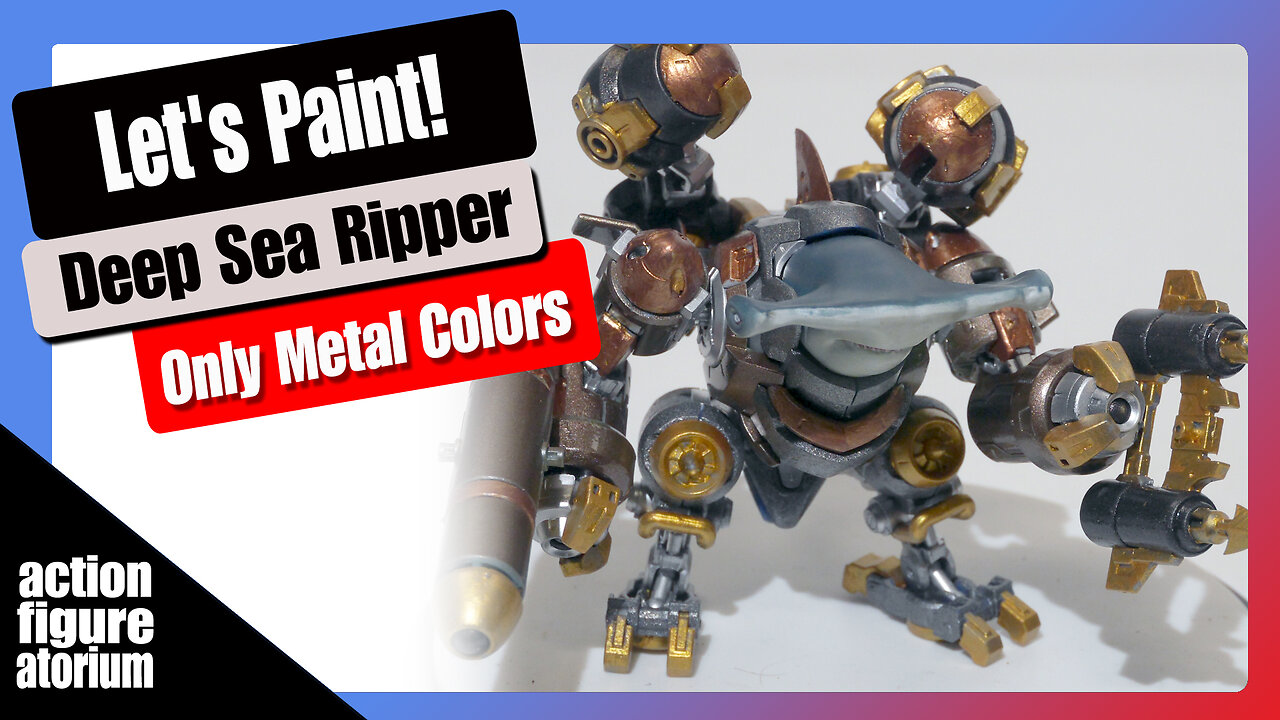 Let's Paint! | Return to the DeepSea Ripper | All Metal Finishes | World's Worst Paint Scheme.