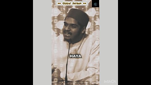 We live in a society where there is no haya…