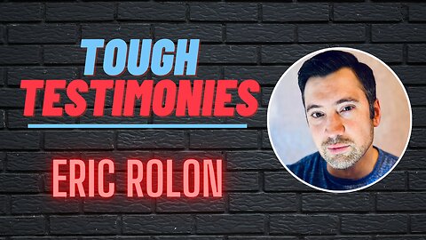 The Testimony Of Eric Rolon - The Chief Of Sinners