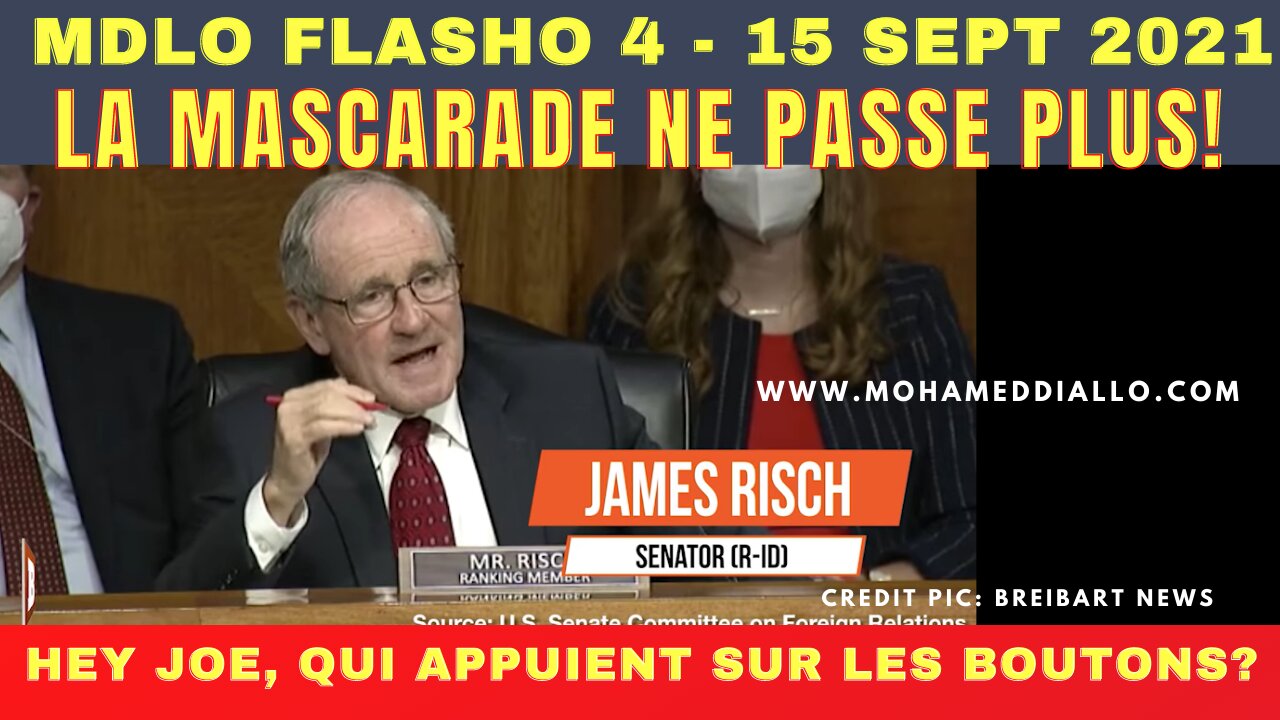 MDLO FLASHO4- SÉNATEUR RICH: "QUI APPUIENT SUR LES BOUTONS QUAND JOE BIDEN PARLE?" DU JAMAIS VU!