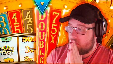 3X TOP SLOT CRAZY TIME HITS A DOUBLE IN THE BONUS!