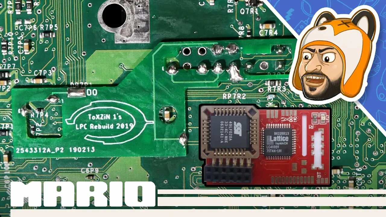 Original Xbox 1.6 LPC Rebuild Board - Installation & Review