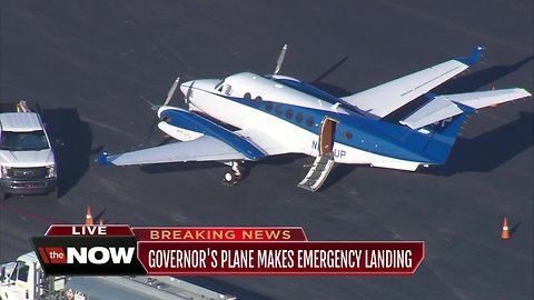 Gov. DeSantis' plane makes emergency landing in St. Pete due to mechanical problems