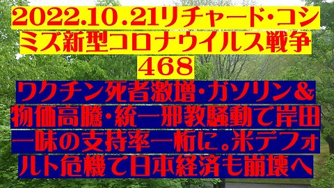 2022.１０．21リチャード・コシミズ新型コロナウイルス戦争 ４６８