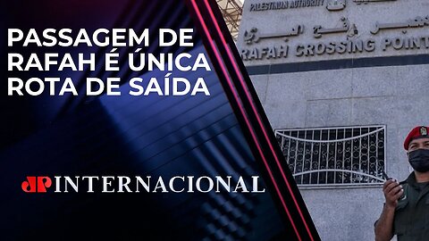 Fuga de Gaza depende de negociação com Egito | JP INTERNACIONAL