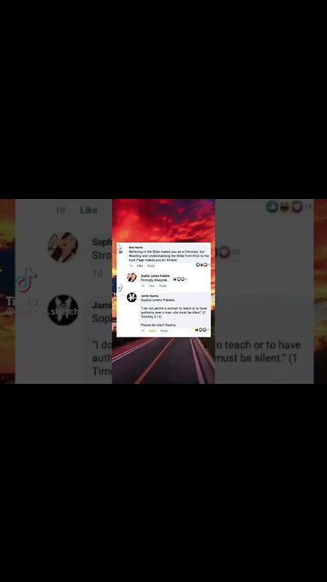 Obey the Lord, Sophia.