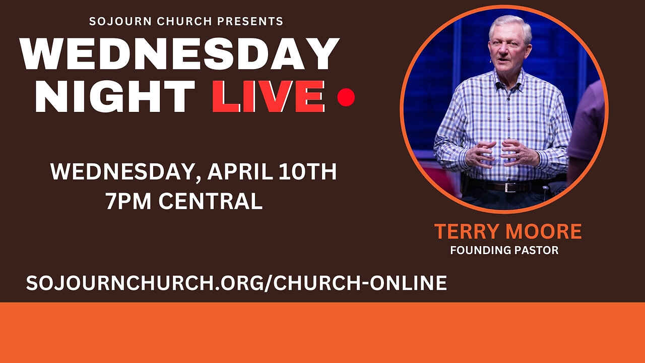 Wednesday Night Live With Pastor Chris & Pastor Terry Livestream | Sojourn Church | Carrollton Texas