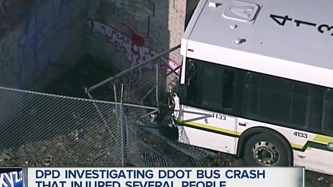 DPD investigating DDOT Bus crash