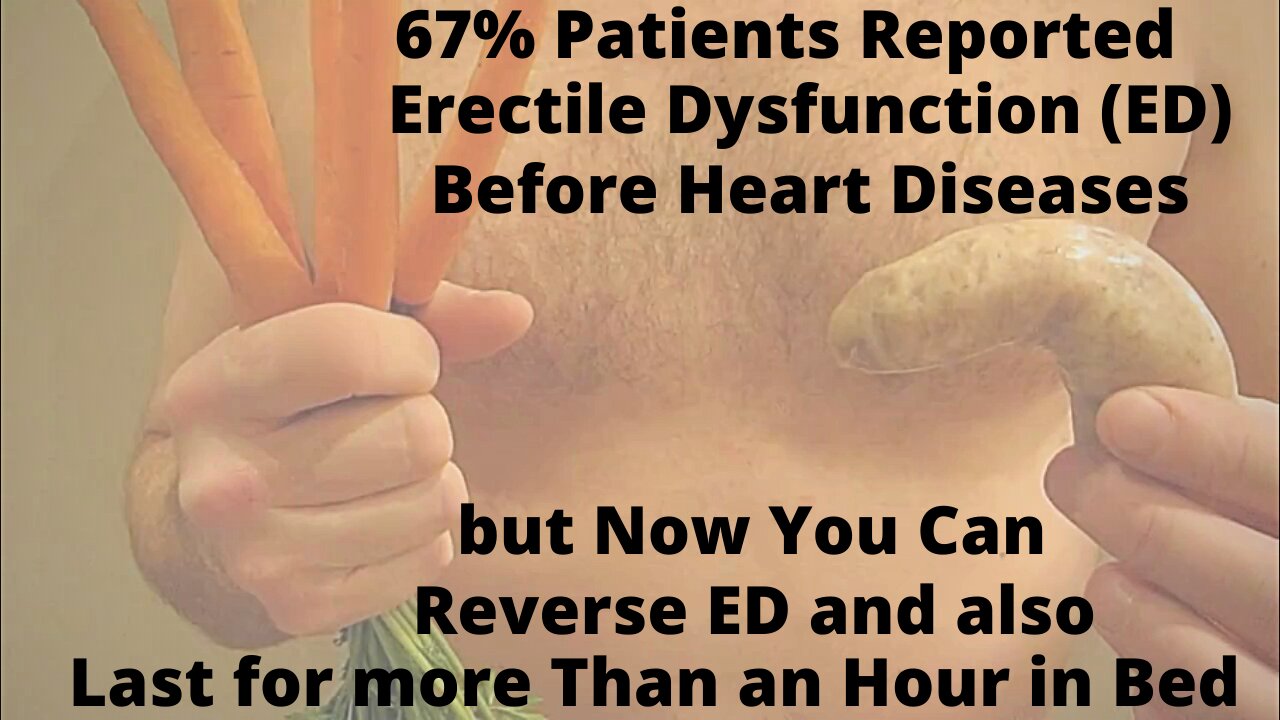 Erection Problem - Erectile Dysfunction(ED) = Early Death (WATCH TILL END)