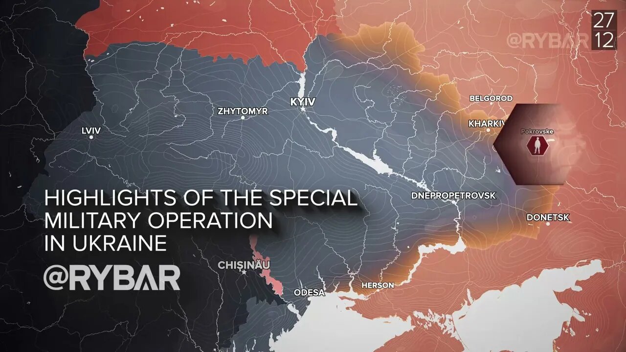 Highlights of Russian Military Operation in Ukraine on December 27, 2022!