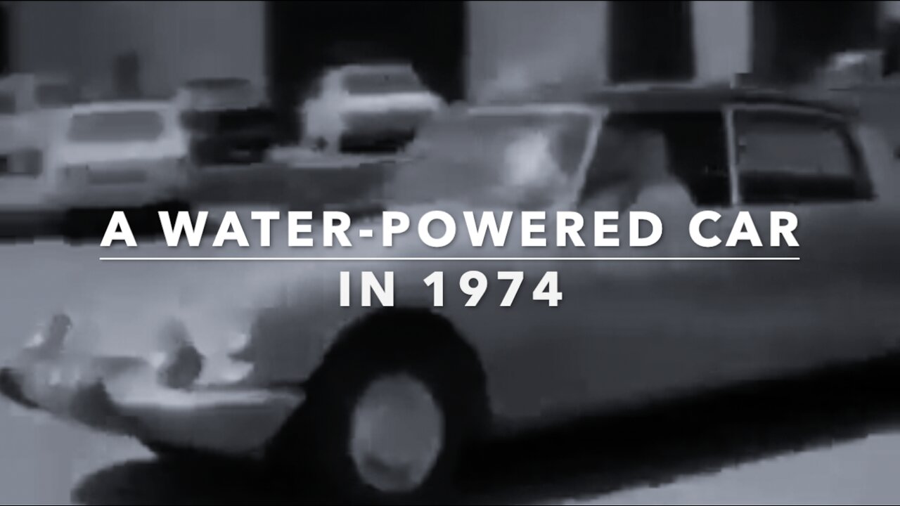 A WATER POWERED CAR IN 1974