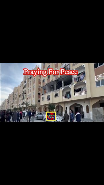 Khan Younis resident 'praying for peace' after deadly blast destroys apartment
