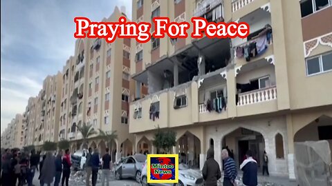 Khan Younis resident 'praying for peace' after deadly blast destroys apartment
