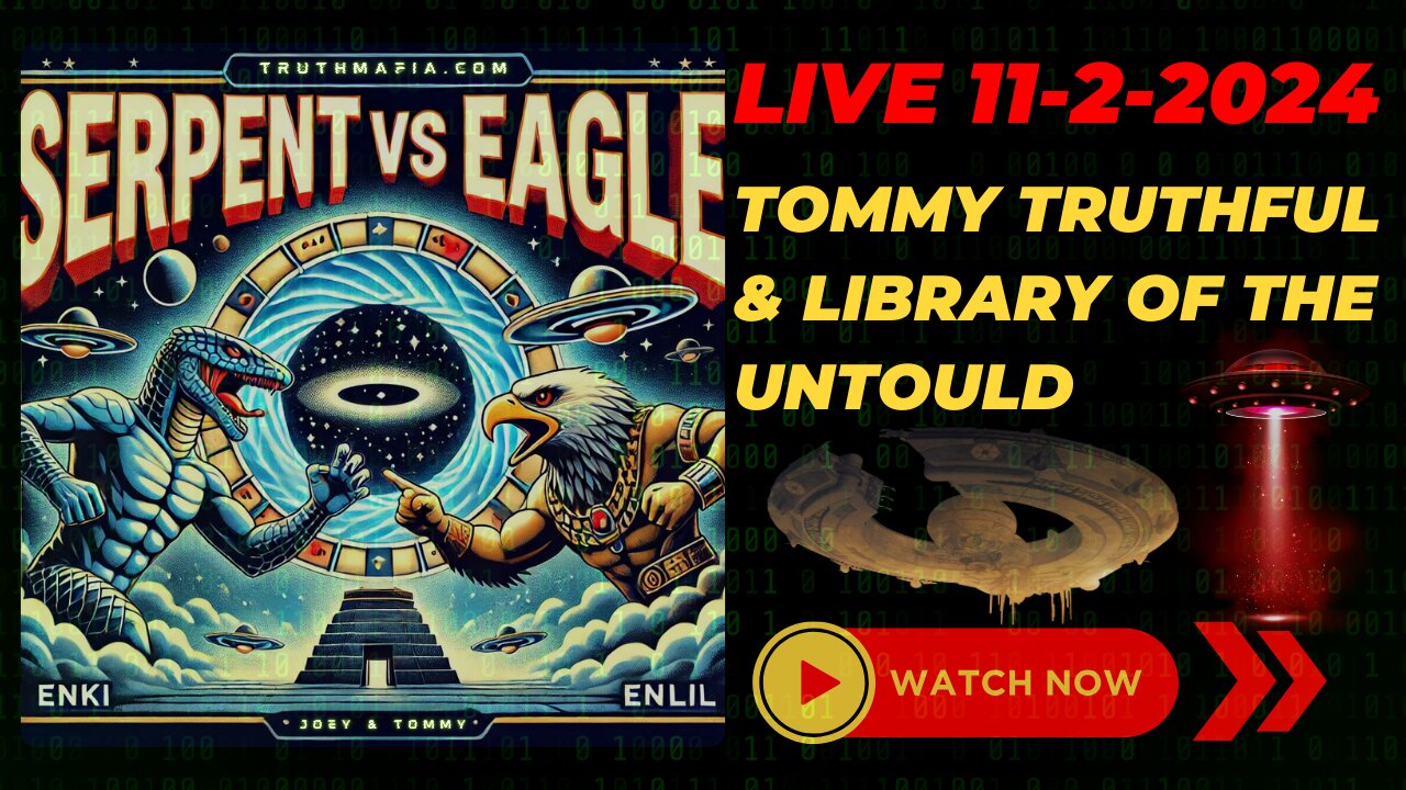 Library of the Untold LIVE – Inside the Anunnaki Wars of Enki vs. Enlil