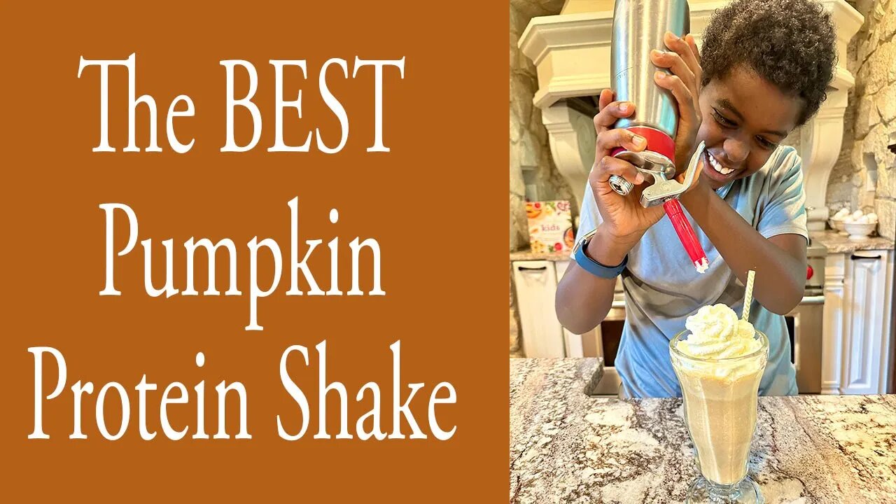 The BEST Pumpkin Protein Shake