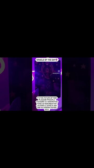 PLEASURE IS A MANIFESTING FORCE. TURN UP YOUR PLEASURE & REMEMBER YOU DESERVE TO FEEL GOOD 💜