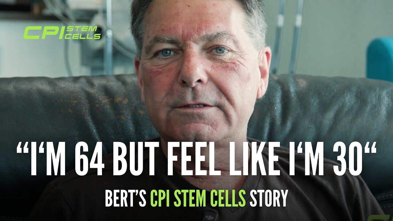 He's 64 Years Old But Feels Like He's 30! - CPI Stem Cells