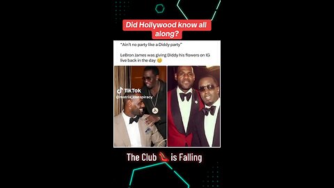 They all knew about Diddy now their running and distancing themselves from Diddy