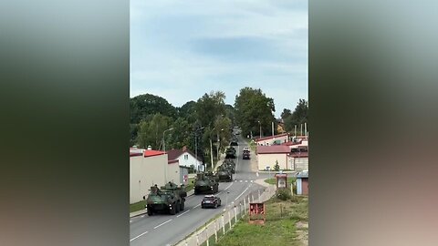 Baltic midget country of Latvia moving their "forces" closer to the Belarusian border