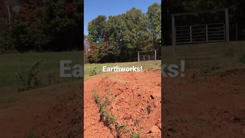 More Earthworks! Doubling available organic garden