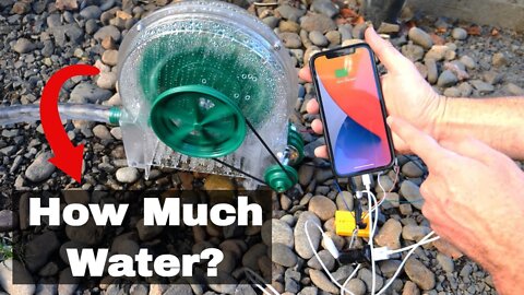 Charging My Phone Using Water—How Much Does It Take?