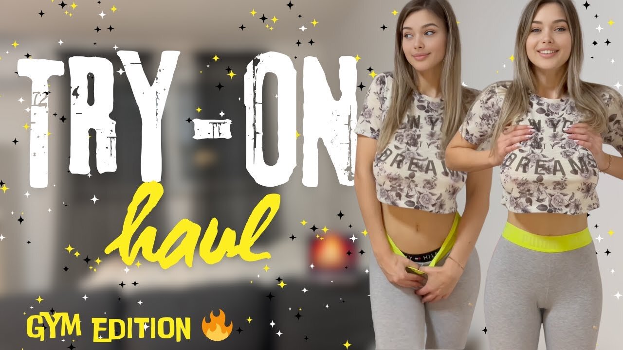 [4K] Gym Outfit Haul | Get Ready With Ari 🔥 (2024)